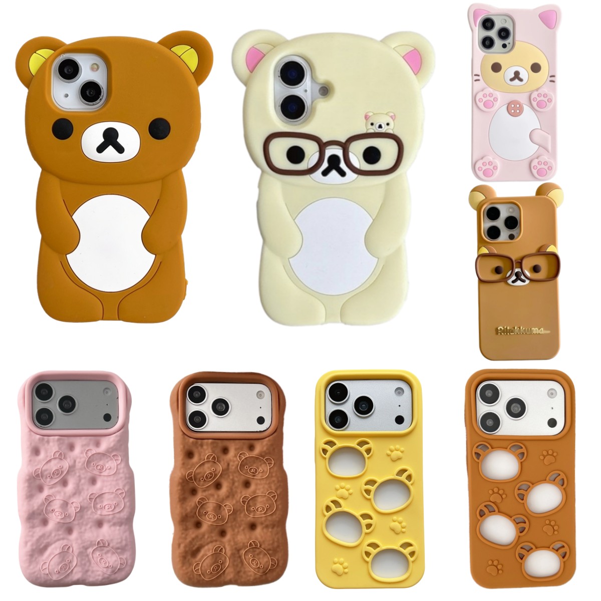 Apple Iphone 16 - Funda de Teléfono con Oso de