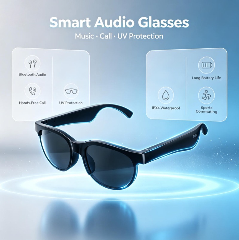 Gafas de sol inteligentes con  - Smart Glasses Lens reseña y precio